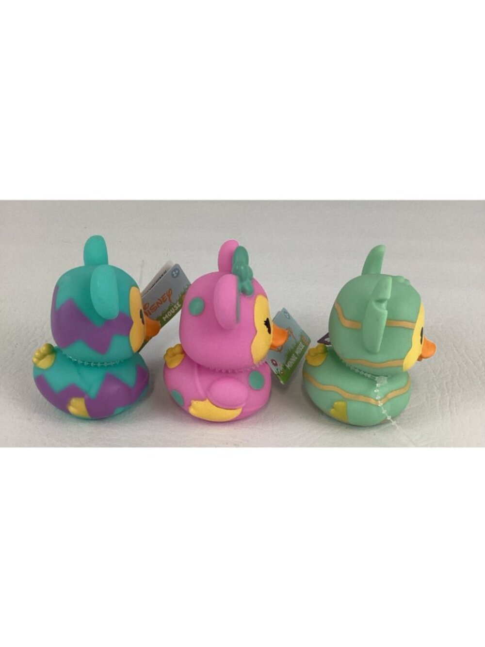 Disney Duckalooz Springtime Rubber Ducks Mickey Minnie Mouse Stitch Easter Lot - Picture 5 of 7